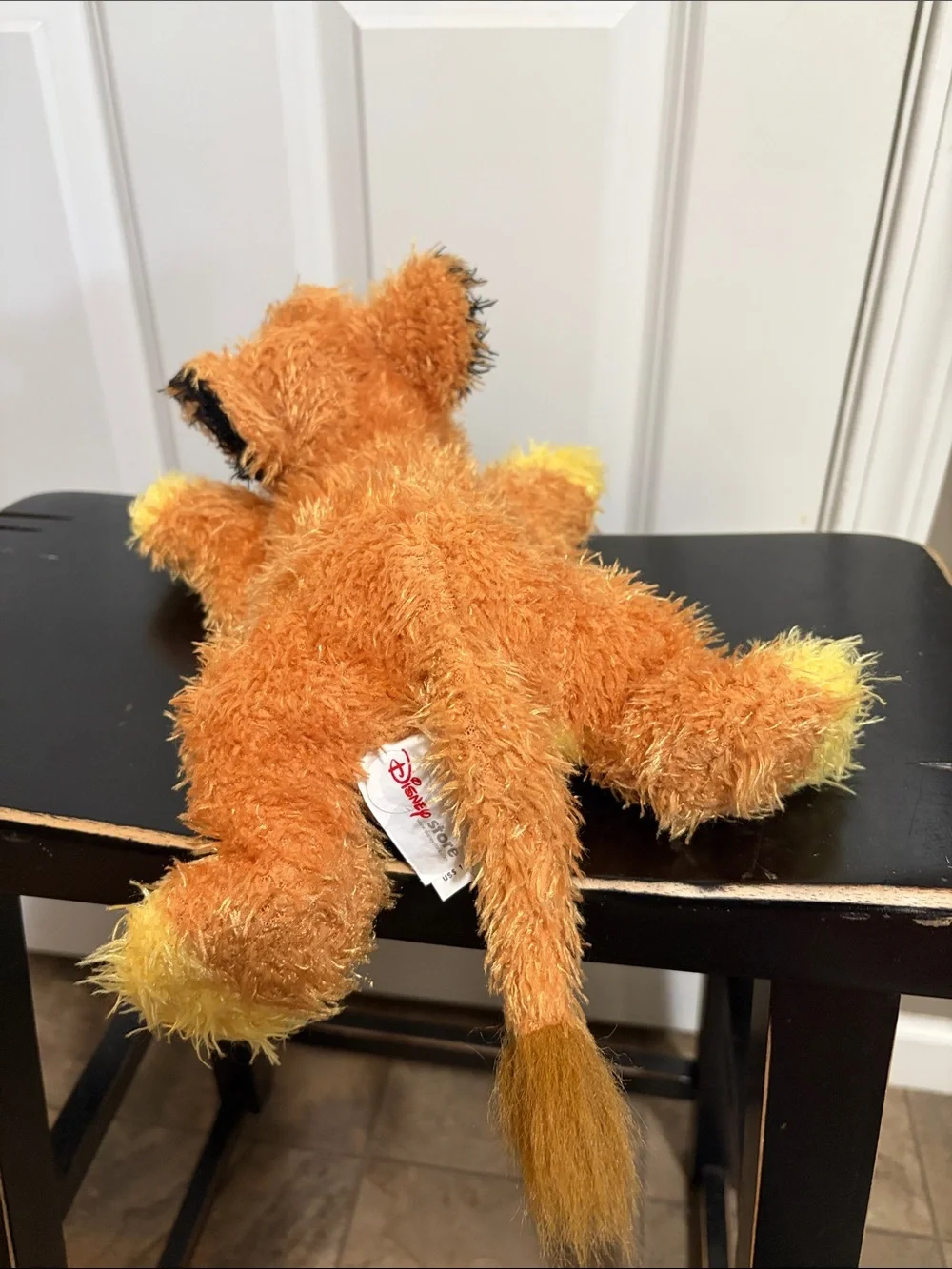 Disney Orange and Yellow Simba Plush Stuffed Animal